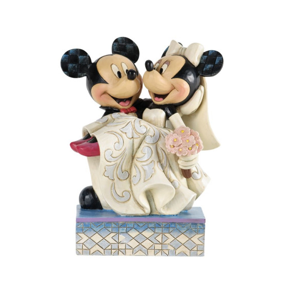 Congratulations - Mickey & Minnie Mouse Figurine