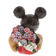 Mickey Mouse with Flowers Mini Figurine