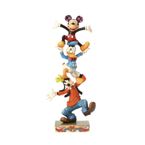 Teetering Tower (Goofy, Donald Duck and Mickey Mouse Figurin