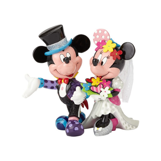 Mickey and Minnie Mouse Wedding Figurine