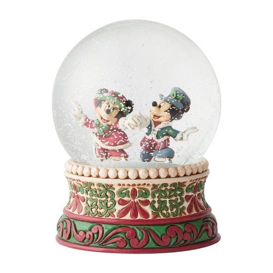 Victorian Mickey and Minnie Mouse Waterball