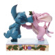 Stitch and Angel with Mistletoe Figurine