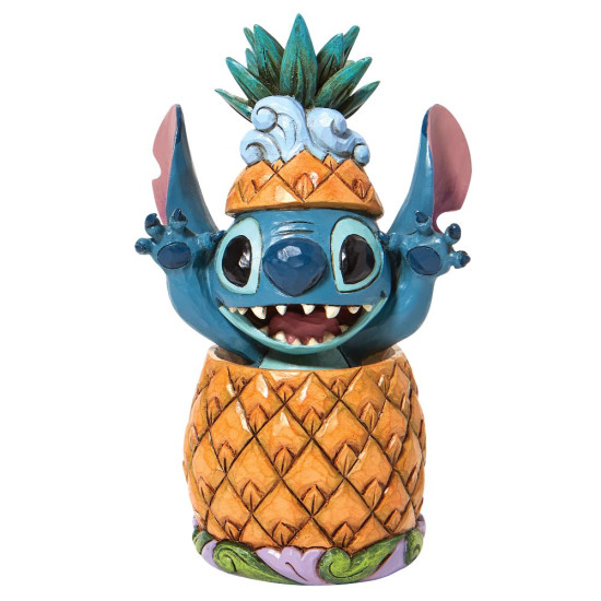 Stitch in a Pineapple Figurine