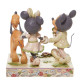 Spring Mickey, Minnie and Pluto Figurine