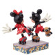 Mickey and Minnie Mouse Rollar Skating Figurine