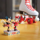 Mickey and Minnie Mouse Rollar Skating Figurine