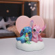 Light up Stitch and Angel Scene