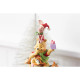 Christmas Winnie the Pooh Stacked Figurine