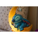 Sweet Dreams (Stitch & Scrump on Light-up Moon Figurine)