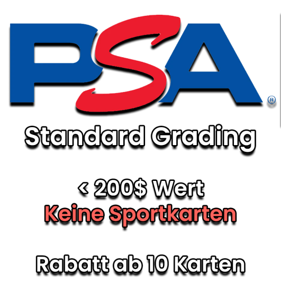 PSA Standard Grading bis 200$ (außer Sport) 